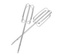DINHEAROM Frusta Rotante per Uova in Acciaio 304, Set 2 Pezzi Ricambio per Sbattitore Elettrico da Cucina, Accessori per Impastatrici Dolci e Miscelatori Manuali