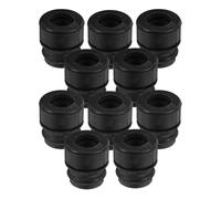 DINHEAROM Kit 10 Pezzi Gommini Ammortizzatori per Motosega in Gomma Nera Design Antivibrazione e Facile Manutenzione per Lavori di Taglio Legna e Silvicoltura
