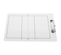 DINHEAROM Lavagna Allenatori Pallavolo 13.78X8.66In Portatile Riutilizzabile per Strategie e Sessioni di Formazione