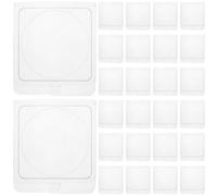 DINHEAROM Palette di Ombretti e Evidenziatori 40Pz 59Mm Contenitori in Plastica Trasparente per Trucco Ricaricabile e Fai da Te