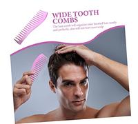 DINHEAROM Pettine Denti Larghi per con Antigraffio e Styling Sicuro per Bagnati e Secchi Strumento per Parrucchieri e Quotidiano