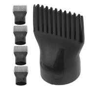 DINHEAROM Pettine Diffusore Per Asciugacapelli 5 Pezzi Ugelli Resistenti Al Calore Per Districare e Acconciare Chioma Ricci e Fini Uso Professionale Salone e Viaggi