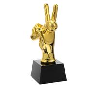 DINHEAROM Premio Microfono Musicale in Resina Oro per Concorsi di Canto Funzione Decorativa e Occasione Fotografica per Cerimonie Aziendali e Appassionati di Musica