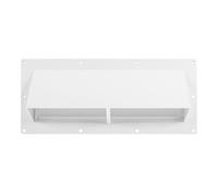 DINHEAROM Rv Exhaust Vent Copertura dello Sfiato Estrattore in Plastica Bianco per Sidewall Vent e Range Hood, Rv e Shower Room, Protegge da Detriti e Agenti Esterni