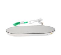 DINHEAROM Scala grasso corporeo portatile mini bilance portatili per il peso corporeo Scala portatile tascabile personale plastica Nero