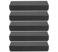 DINHEAROM Scatola Regalo Kraft 5Pezzi Coperchio per Matite Penna Segnalibri, Box Portaoggetti Ecologico e Stilizzato