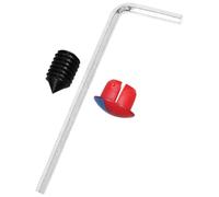 DINHEAROM Set 3 Tappi Copriforo Lavello Cucina e Bagno Indicatore Caldo/freddo, Tappo Foro Rubinetto Vite Esagonale e Chiave, Accessori Compatibili per Rubinetti Miscelatori Lavandini