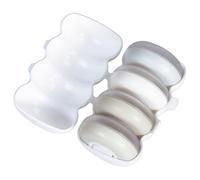 DINHEAROM Set da 4 Contenitori da Viaggio per Shampoo e Lozione, Distributori Vuoti Portatili in Materiale Resistente, Mini Barattoli per Crema Corpo e Accessori, per Viaggi e Uso