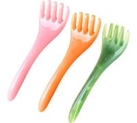 DINHEAROM Set di 3 Pettini in Resina per Massaggio del Capelluto e Collo, Liscio senza Sbavature, Portatile per Cura e Rilassamento Quotidiano
