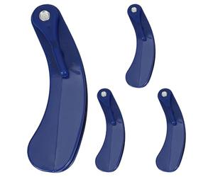 DINHEAROM Set di 4 chiavi con impugnatura più facile - Ausilio per girare le chiavi per anziani con artrite - Ausilio per aprire le porte per anziani disabili o con forza limitata nelle mani