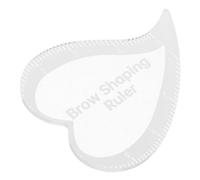 DINHEAROM Stencil per Sopracciglia Riutilizzabile a Forma di Cuore, Leggero e Creativo, Guida Rapida per Trucco Professionale, per Principianti e Viaggi