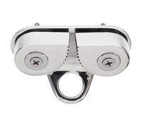 DINHEAROM Strozzascotte a Camma in Acciaio Inossidabile 316 per Barche a Vela Kayak e Gommoni Bitte Automatiche con Anello Guida Resistente alla Corrosione e Facile Manutenzione per Uso