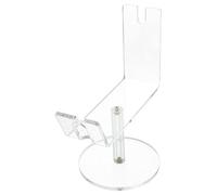DINHEAROM Supporto per Forbici in Acrilico Semplice, Organizer Salvaspazio Antiscivolo per Accessori e Strumenti per Parrucchieri