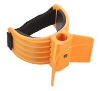 DINHEAROM Supporto per Metal Detector Portatile Giallo in Plastica Tessuto Elastico, Leggero e Facile da Usare per attività di Ricerca Metalli e Escursionismo