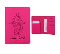 Dinikally Portacarte di preghiera per tempio LDS personalizzato, con nome, regolamento del tempio, porta carte di preghiera, carte sacre, protettore, regalo religioso, Colori:, nan