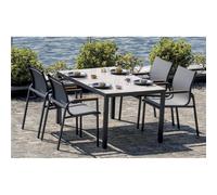 Dining Set da Giardino Tarquinia In Ferro - Antracite Greenwood