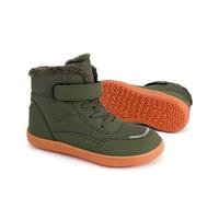 Dinint Bambini Barefoot Stivali Invernali con Imbottitura Calda,Bambini Scarpe da Escursione Comode&Antiscivolo,Mid Trekking Shoes Outdoor Unisex-Bambini e Ragazzi Gr.25-36 EU