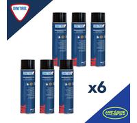 DINITROL 4941 Sottoscocca Telaio Antiruggine Cera Nera 6x 500ml Aerosol