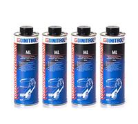 Dinitrol® ML - Cera cavità Altamente penetrante per Veicoli, 4 barattoli da 1 litro (Tappo a Vite Schutz)