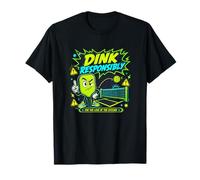 Dink Responsabilmente Pickleball Kitchen Court Maglietta