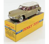 DINKY ATLAS 1/43 MODELLINO AUTO STATICO CITROEN ID19 BREAK 1965 ORO AVORIO