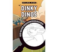 DINKY DINOS Tiny Travel Coloring Book for Kids: a Fun On-the-Go Activity to Keep Little Hands Busy in Restaurants, Planes & Waiting Rooms