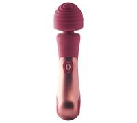 Vibratore Wand Dinky Jacky 0 - Massaggiatore Ricaricabile (Bordò)