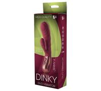 Vibratore Ricaricabile per Clitoride e Punto G Dinky Jimmy K. Duo (Bordeaux)