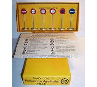 DINKY Toys Atlas Pannelli Da Segnale Città Rif. 40 1/43 IN Box