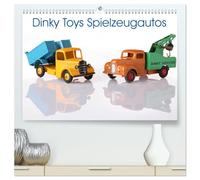 Dinky Toys Spielzeugautos (hochwertiger Premium Wandkalender 2026 DIN A2 quer), Kunstdruck in Hochglanz: Dinky Toys, Kult-Spielzeugautos und Sammelobjekte aus vergangenen Zeiten.