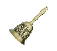 Dinner Bells for Inside Loud Brass - Hand Call Hand Held School Bell for