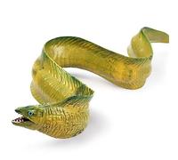 Dinntty Figura realistica di murena simulata di Animali dell'Oceano Profondo Figurina di plastica Modello Animale Figurina di Animale Finto