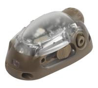Dinntty Luce Impermeabile per Casco Ciclismo Outdoor, Lampada Rapida per Casco, Accessori per Casco Caccia Outdoor, di Sicurezza