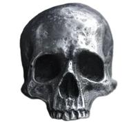 Dinntty Spilla a Forma di Teschio di Halloween, Spilla con Distintivo Scheletrico Punk, Spilla con Testa di Scheletro Gotica, Spilla Bavero per Vestiti, Borse, Cappelli, Costumi