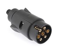 Dino 130077 - Connettore a 7 poli per rimorchio, ISO 1724, tipo N