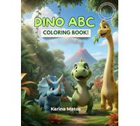 Dino ABC: Coloring Book!