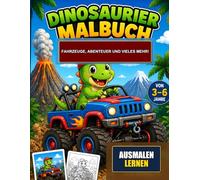 Dino Abenteuer Malbuch