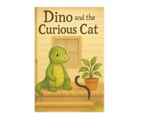 Dino and the Curious Cat: New Friend: A mysterious black-and-white cat named Whiskers Lesson: Boundaries and respecting space