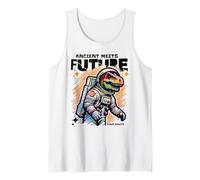 Dino Astronaut Ancient Rex Future Fusion Art Space Explorer Canotta