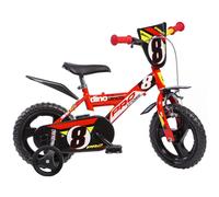 Dino Bikes 123 GLN bicicletta serie 23 con rotelle e freno anteriore per bambini