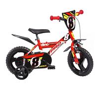 Dino Bikes 123 GLN bicicletta serie 23 con rotelle e freno anteriore per bambini dai 3 ai 5 anni