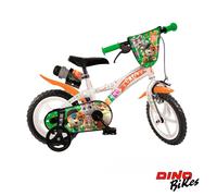 Dino Bikes - Bicicletta 44 Gatti, 3-5 ANNI | Ruote 12" |