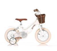Dino Bikes Bicicletta Aurelia Retrò (16, Pollici, Bianca)