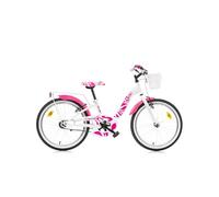 Bicicletta Bambina Dino Bikes Aurelia Smarty 20" 1 Velocità-Bianco