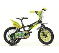 Dino Bikes Dino Adventure 16´´ Bike Nero 5-7 Years Ragazzo