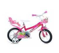 Dino Bikes - Bicicletta Flappy Serie 26 Girl, Fuchsia / 3-5 ANNI | Ruote 12"