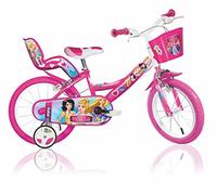 BICI MISURA 16 BIMBA DINO BIKES BICICLETTA BAMBINA PRINCESS 164R-PRI PRINCIPESSE