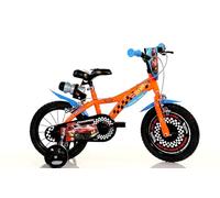 BICI MISURA 14 BIMBO MTB DINO BIKES BICICLETTA BAMBINO ART. 414U-26UR88 ARANCIO