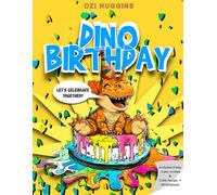 Dino Birthday: Fun coloring book for children from age 3