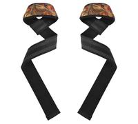 Dino - Cinghie da polso imbottite in neoprene da 66 cm, per sollevamento pesi, bodybuilding, powerlifting e stacchi da terra